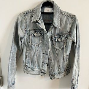 Talula light wash denim jacket